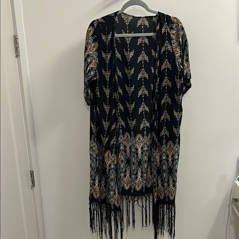 Bohemian Fringe Cover Up